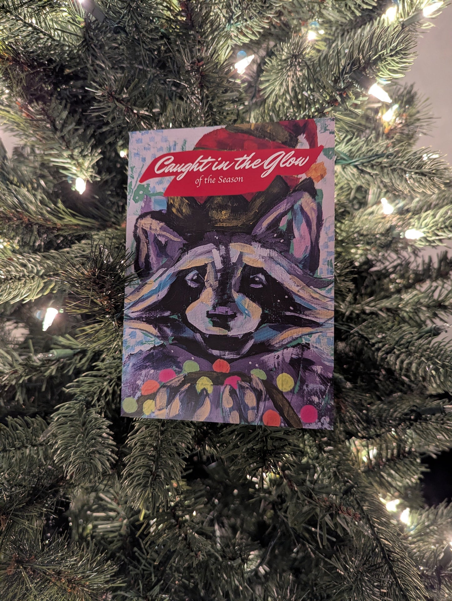 Greeting Card: Caught in the Glow