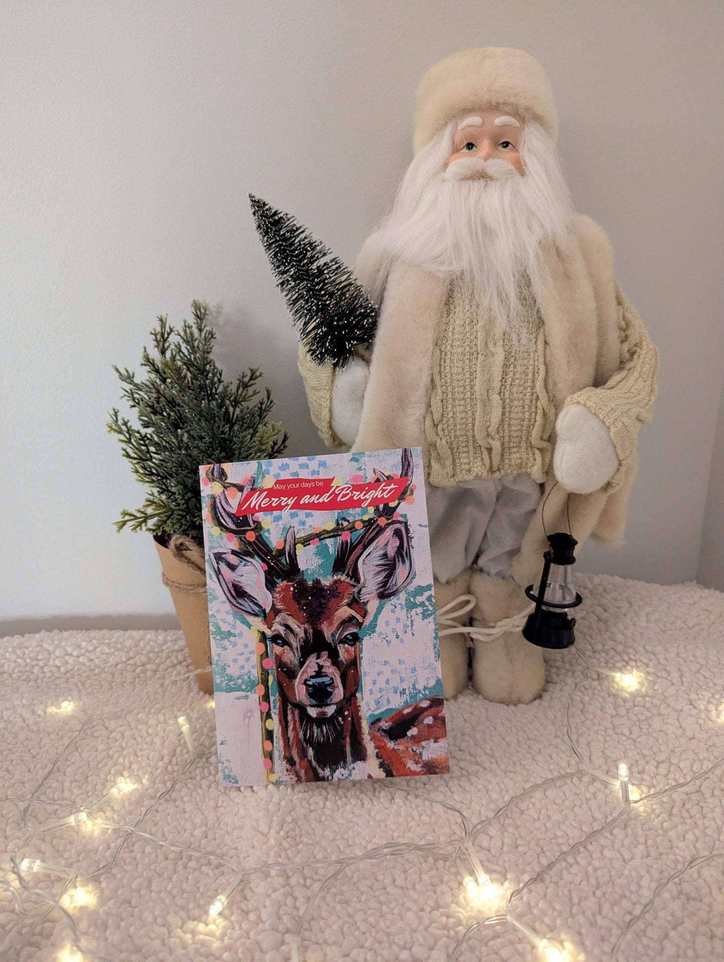 Greeting Card: Merry and Bright