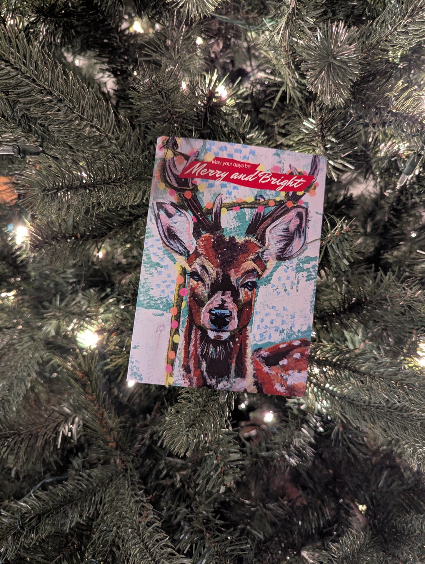 Greeting Card: Merry and Bright